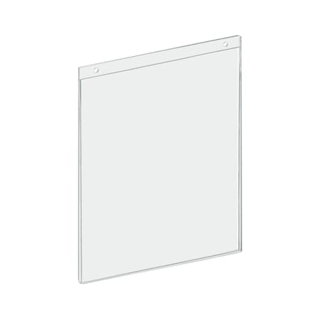 Azar Displays 11"W x 14"H Wall U-Frame w/ Holes, PK10 162710